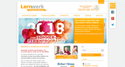 Desktop Screenshot of lernwerk.de